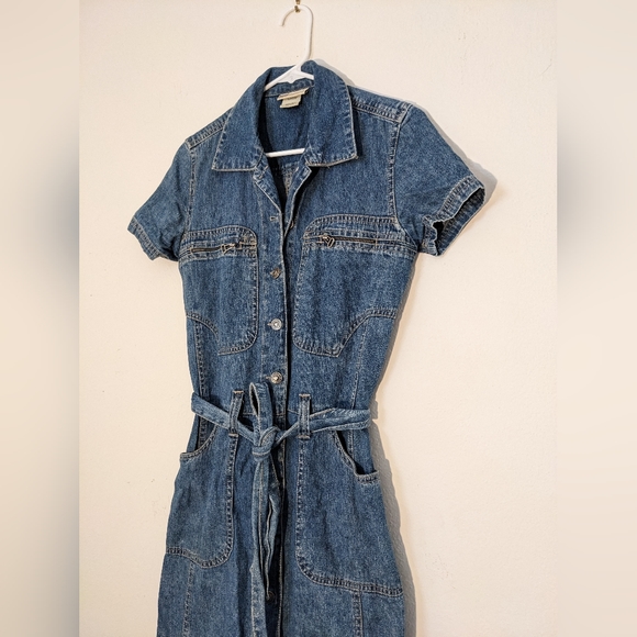 Vintage - Denim Dress - Picture 2 of 4